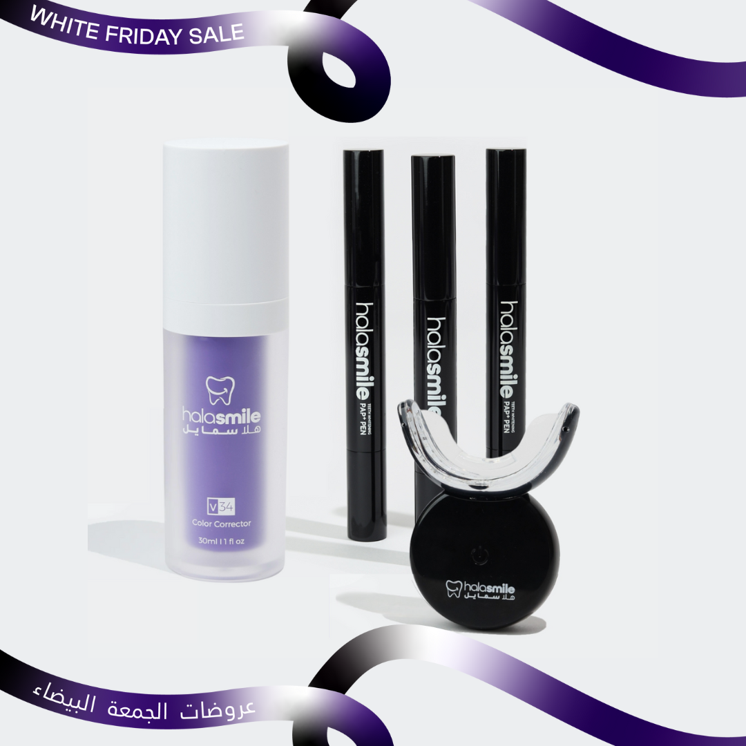 Teeth Whitening Device + V34 Color Corrector Serum