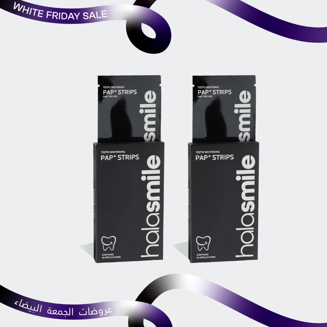 باقة ٢ - لصقات تبييض الأسنان